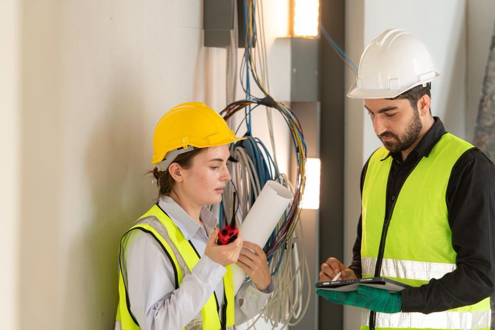 Practical electrical installation training for learners studying the City & Guilds Level 2 Diploma in Electrical Installations